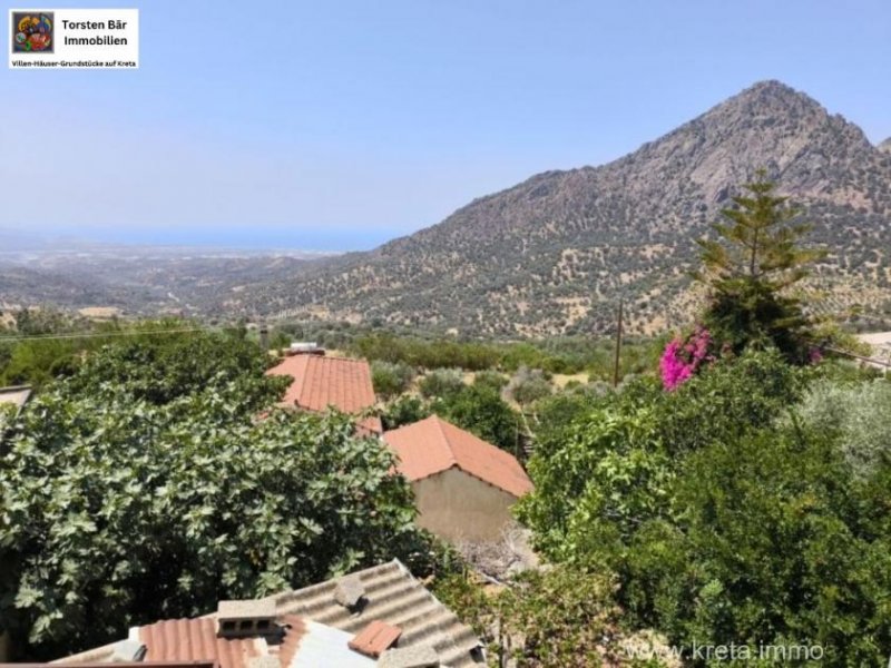 Grigoria Kreta, Grigoria, grosses renovierungsbedürftiges Einfamilienhaus mit Meerblick Haus kaufen